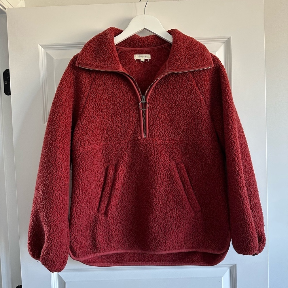 Madewell Polartec® Fleece Half-Zip Jacket